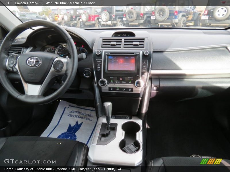 Attitude Black Metallic / Black 2012 Toyota Camry SE