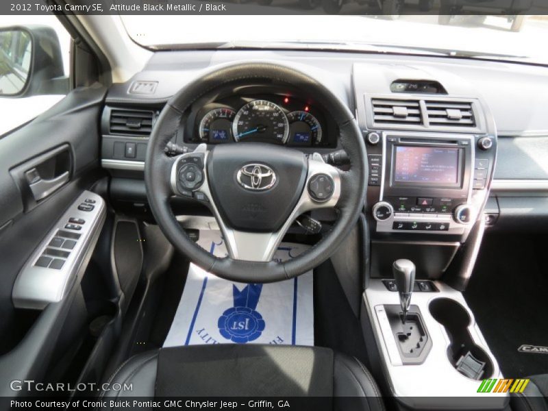Attitude Black Metallic / Black 2012 Toyota Camry SE