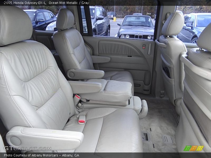 Ocean Mist Metallic / Gray 2005 Honda Odyssey EX-L