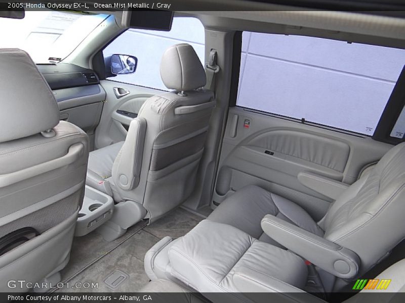 Ocean Mist Metallic / Gray 2005 Honda Odyssey EX-L