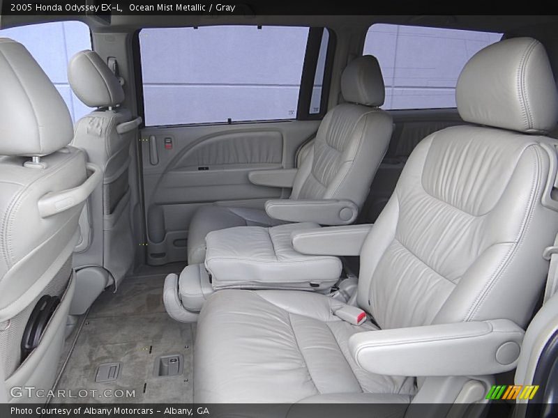 Ocean Mist Metallic / Gray 2005 Honda Odyssey EX-L