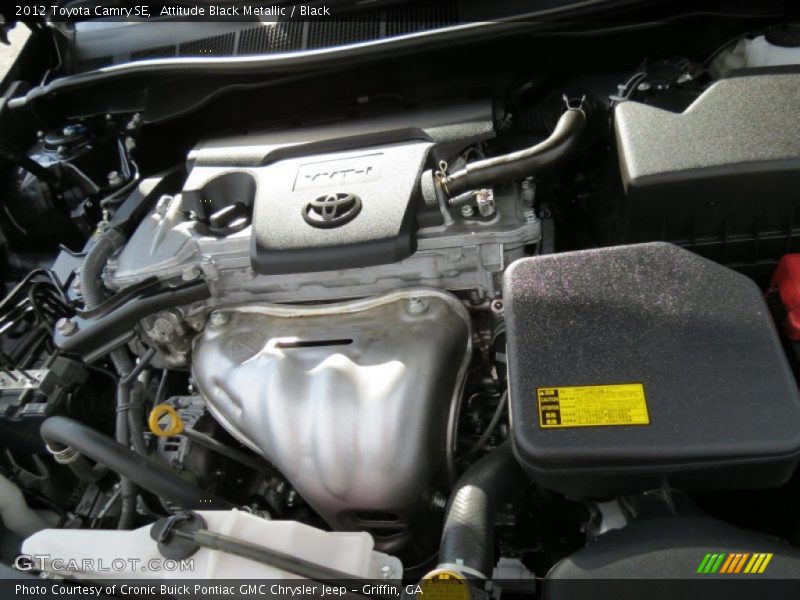 Attitude Black Metallic / Black 2012 Toyota Camry SE