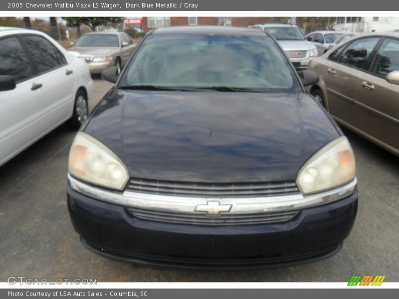 Dark Blue Metallic / Gray 2005 Chevrolet Malibu Maxx LS Wagon