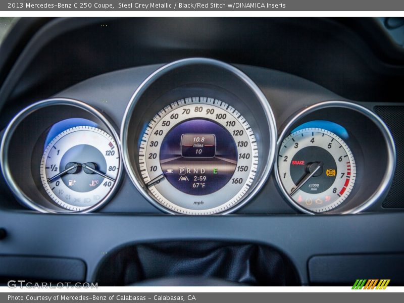  2013 C 250 Coupe 250 Coupe Gauges