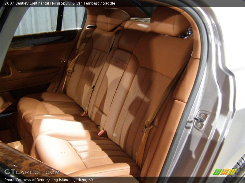 Silver Tempest / Saddle 2007 Bentley Continental Flying Spur