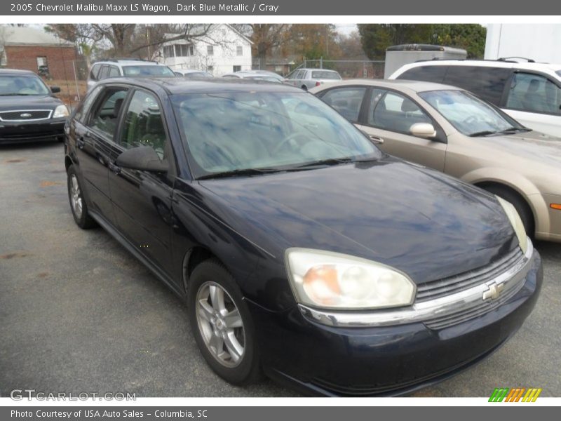 Dark Blue Metallic / Gray 2005 Chevrolet Malibu Maxx LS Wagon