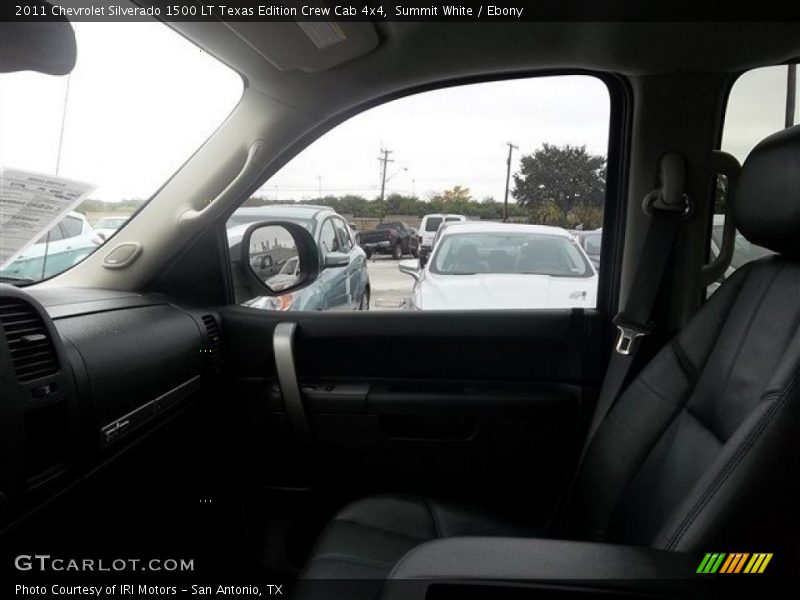 Summit White / Ebony 2011 Chevrolet Silverado 1500 LT Texas Edition Crew Cab 4x4