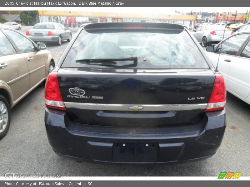 Dark Blue Metallic / Gray 2005 Chevrolet Malibu Maxx LS Wagon