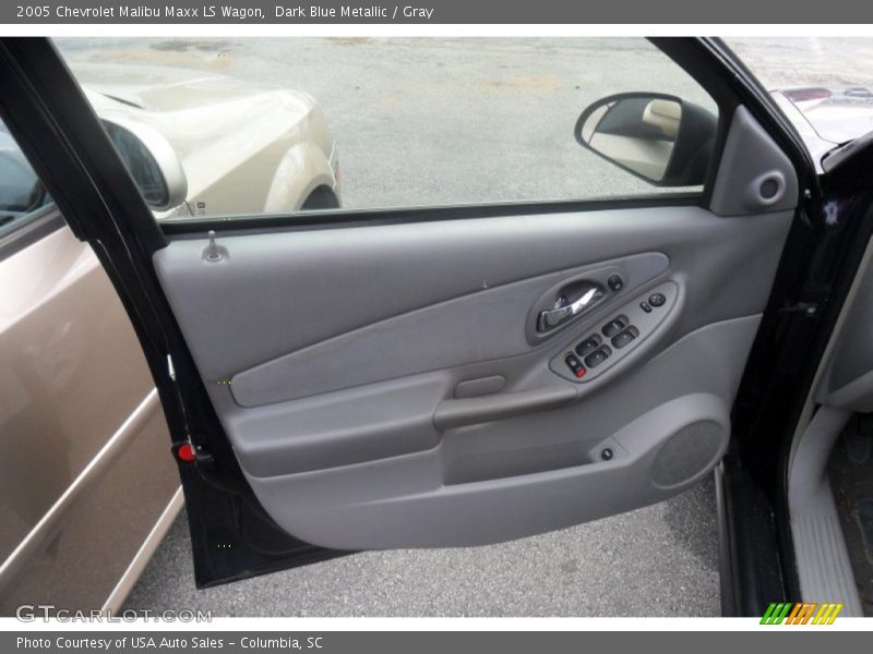 Dark Blue Metallic / Gray 2005 Chevrolet Malibu Maxx LS Wagon
