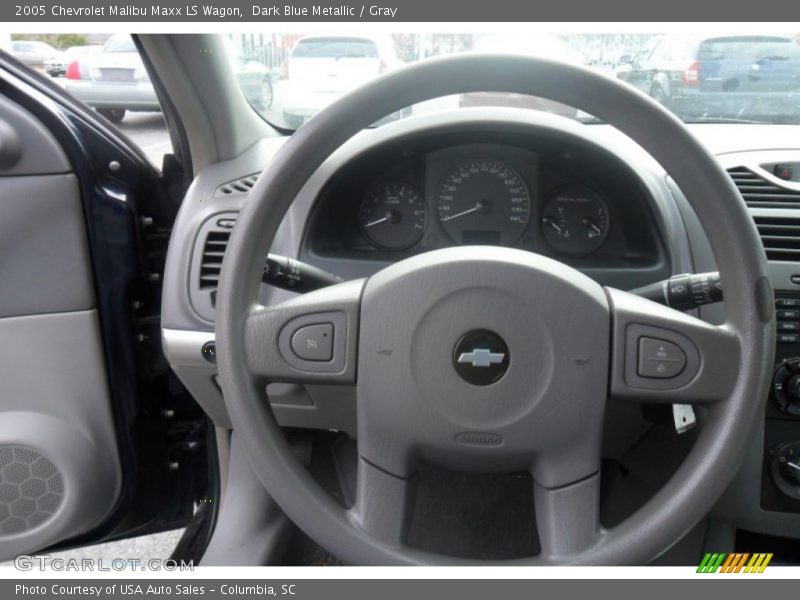 Dark Blue Metallic / Gray 2005 Chevrolet Malibu Maxx LS Wagon