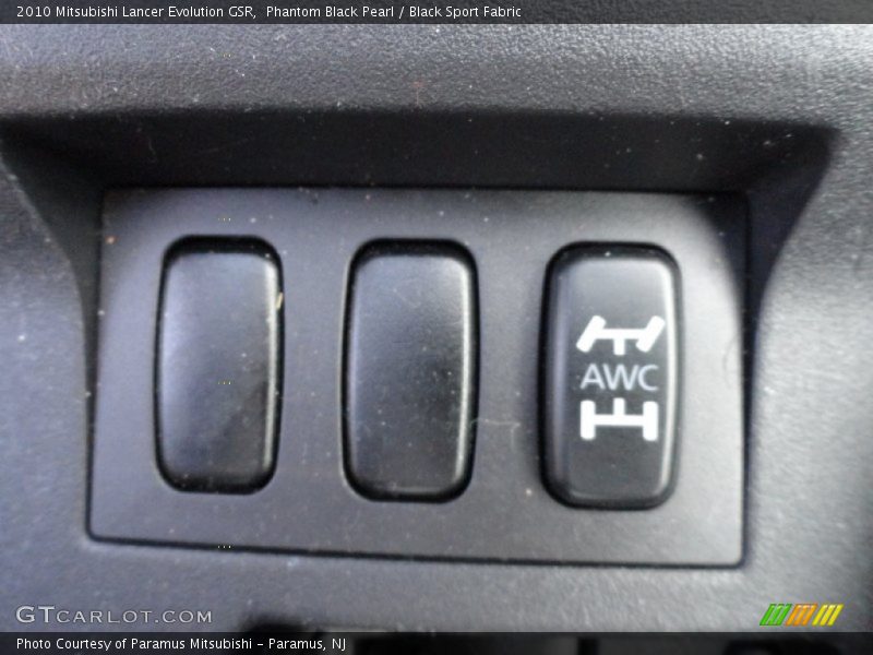 Phantom Black Pearl / Black Sport Fabric 2010 Mitsubishi Lancer Evolution GSR