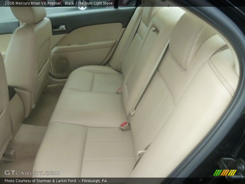 Black / Medium Light Stone 2008 Mercury Milan V6 Premier