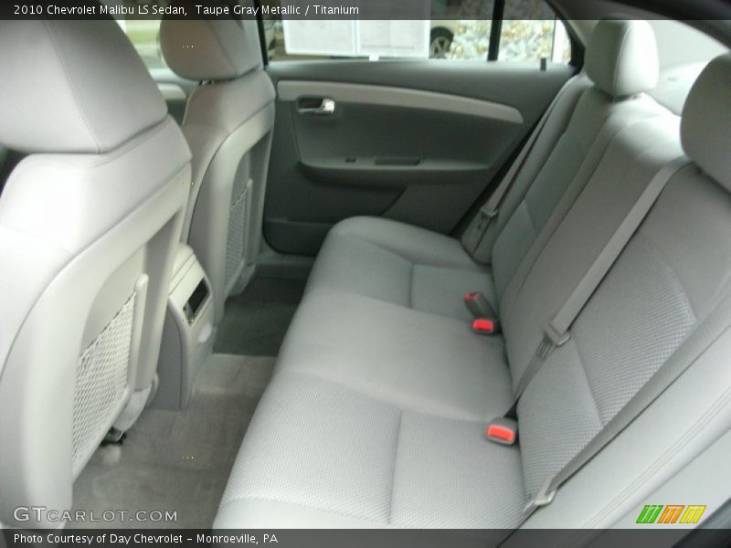 Taupe Gray Metallic / Titanium 2010 Chevrolet Malibu LS Sedan