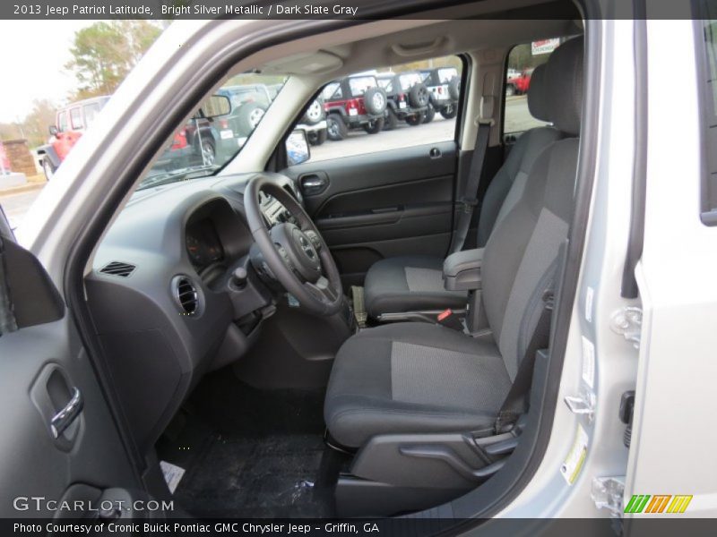 Bright Silver Metallic / Dark Slate Gray 2013 Jeep Patriot Latitude