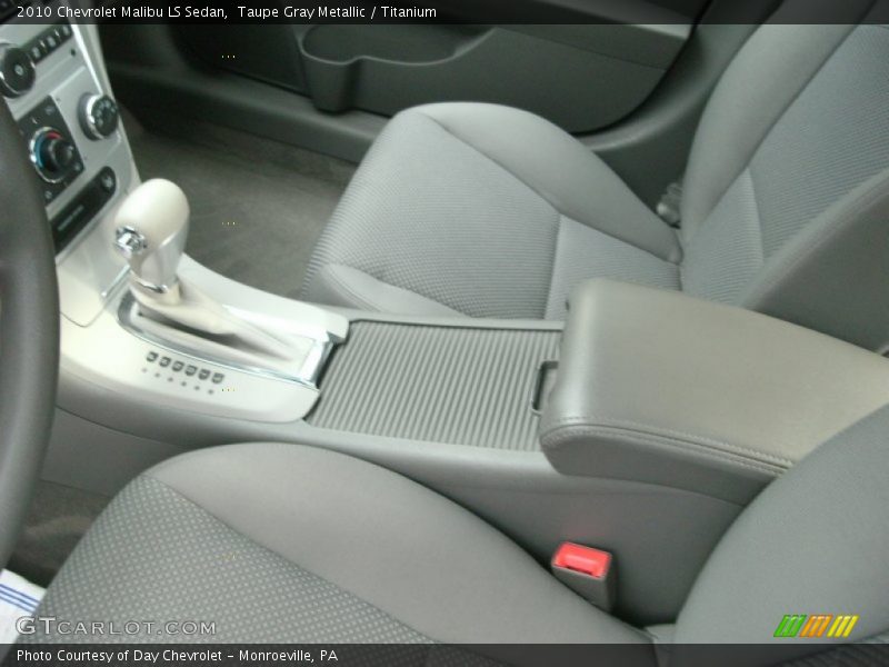 Taupe Gray Metallic / Titanium 2010 Chevrolet Malibu LS Sedan