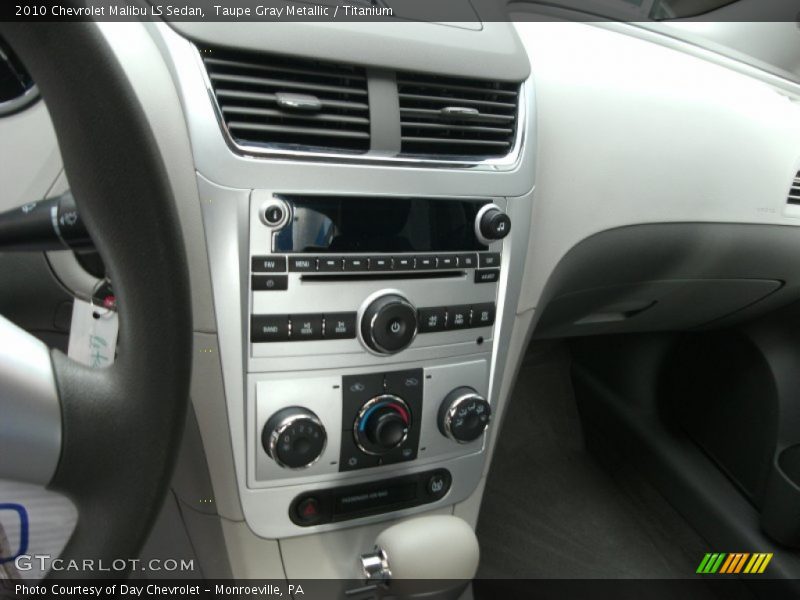 Taupe Gray Metallic / Titanium 2010 Chevrolet Malibu LS Sedan