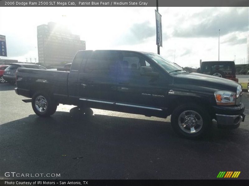 Patriot Blue Pearl / Medium Slate Gray 2006 Dodge Ram 2500 SLT Mega Cab