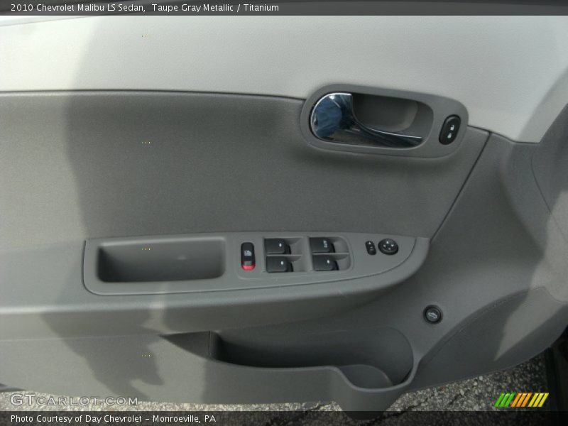 Taupe Gray Metallic / Titanium 2010 Chevrolet Malibu LS Sedan