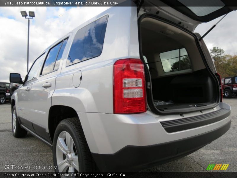 Bright Silver Metallic / Dark Slate Gray 2013 Jeep Patriot Latitude