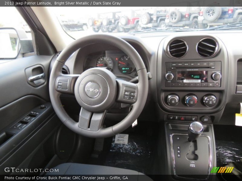 Bright Silver Metallic / Dark Slate Gray 2013 Jeep Patriot Latitude