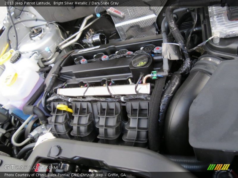 Bright Silver Metallic / Dark Slate Gray 2013 Jeep Patriot Latitude