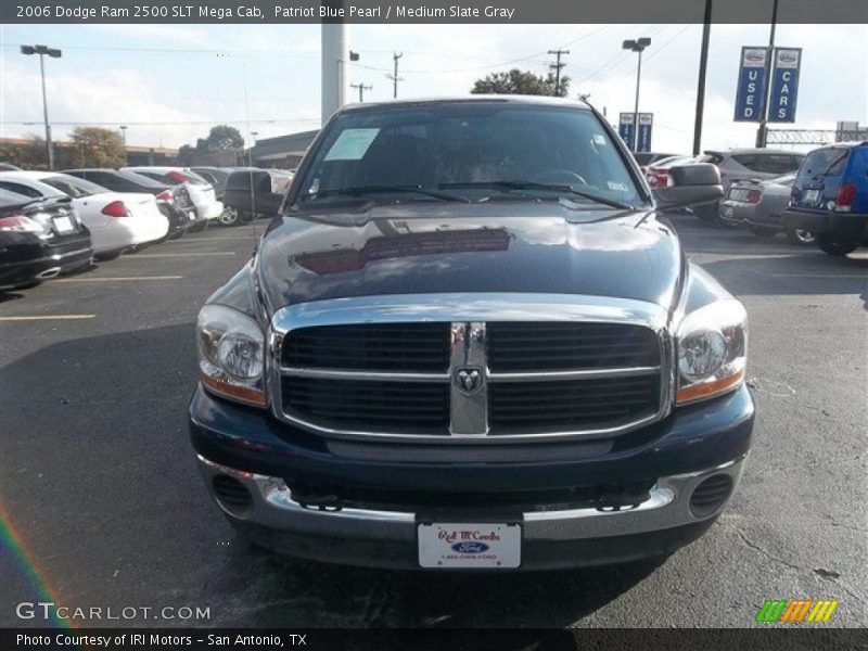 Patriot Blue Pearl / Medium Slate Gray 2006 Dodge Ram 2500 SLT Mega Cab