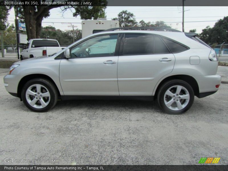 Millenium Silver Metallic / Ivory 2008 Lexus RX 350