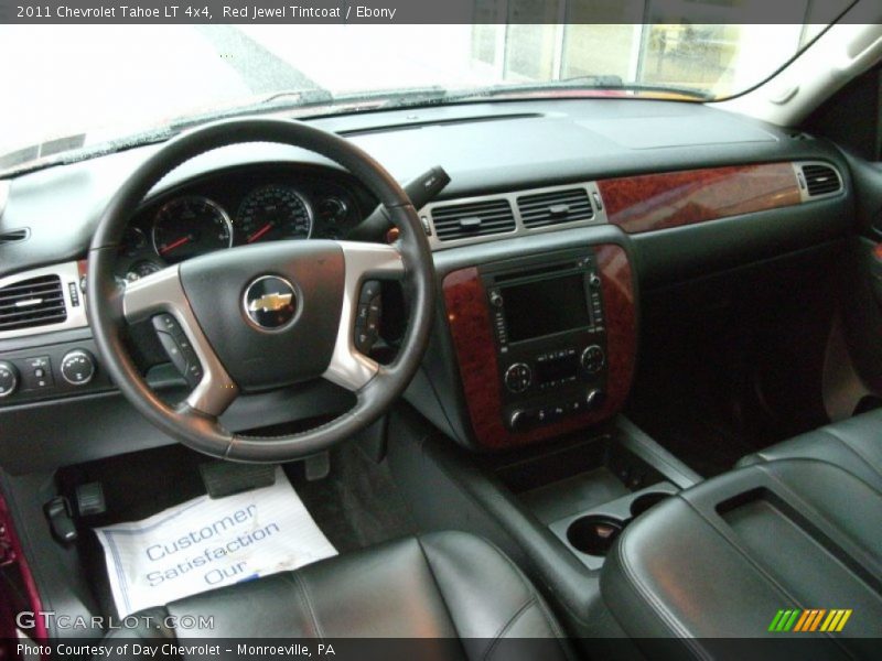 Red Jewel Tintcoat / Ebony 2011 Chevrolet Tahoe LT 4x4