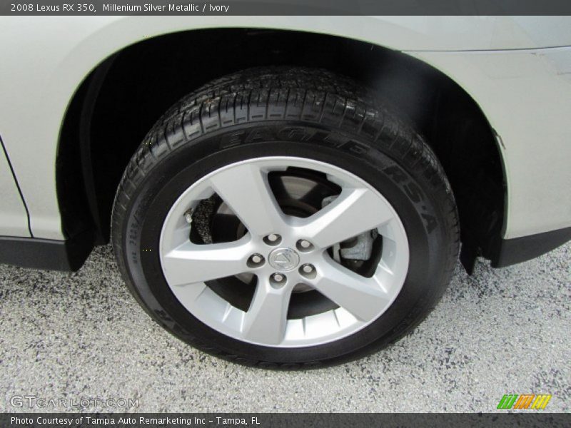Millenium Silver Metallic / Ivory 2008 Lexus RX 350