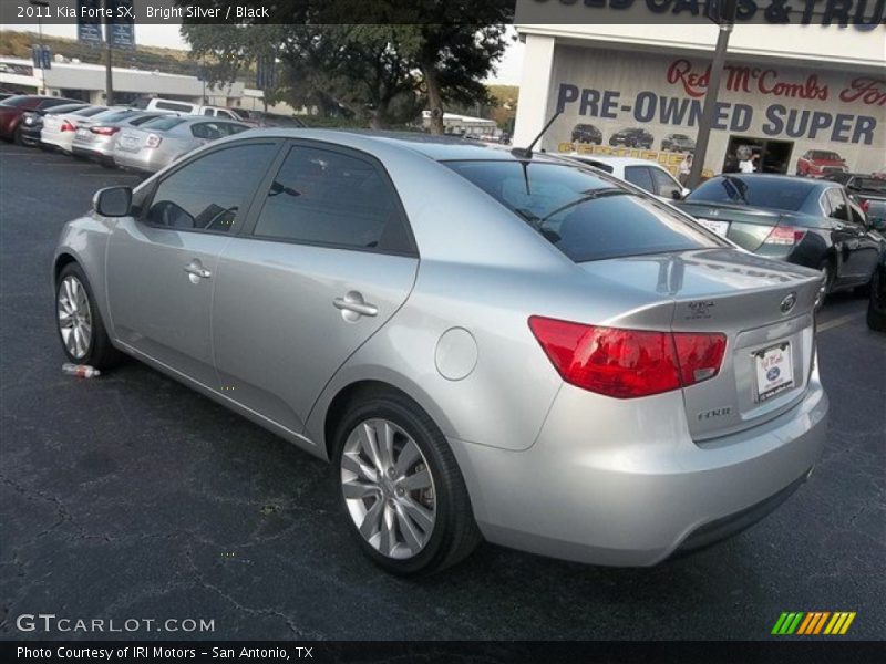 Bright Silver / Black 2011 Kia Forte SX