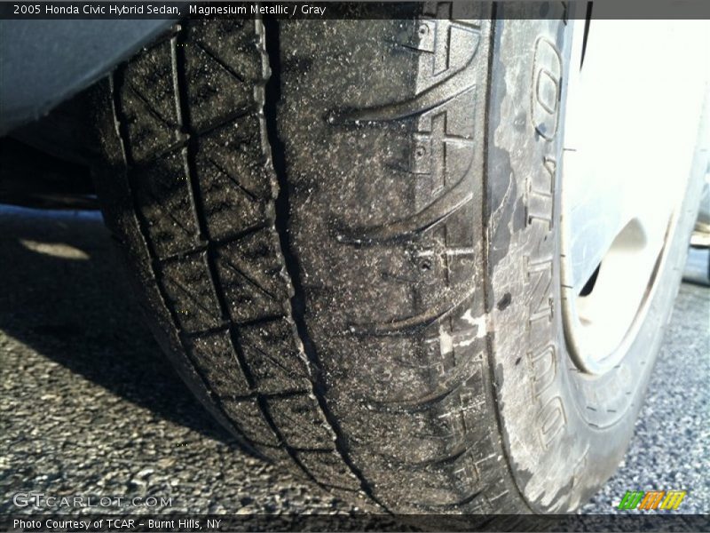 Magnesium Metallic / Gray 2005 Honda Civic Hybrid Sedan