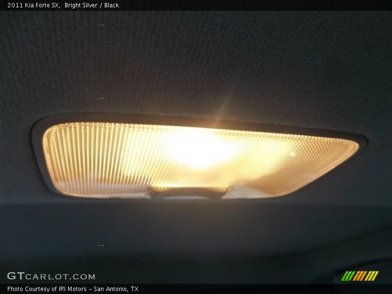 Bright Silver / Black 2011 Kia Forte SX