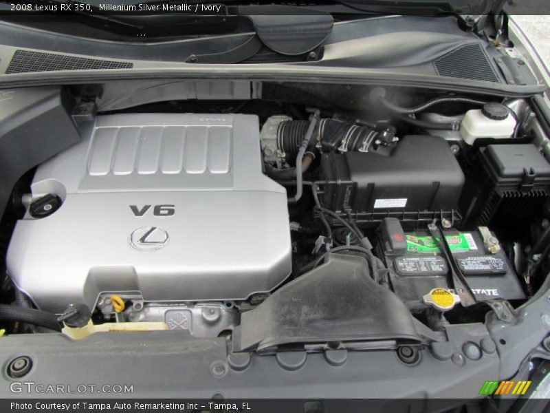 Millenium Silver Metallic / Ivory 2008 Lexus RX 350