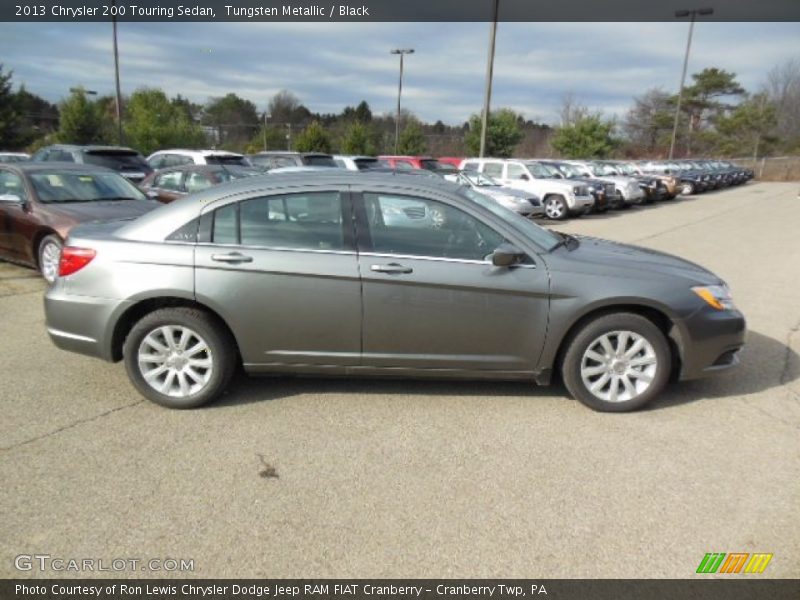 Tungsten Metallic / Black 2013 Chrysler 200 Touring Sedan