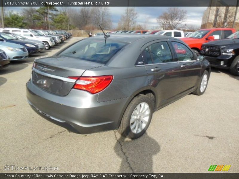 Tungsten Metallic / Black 2013 Chrysler 200 Touring Sedan