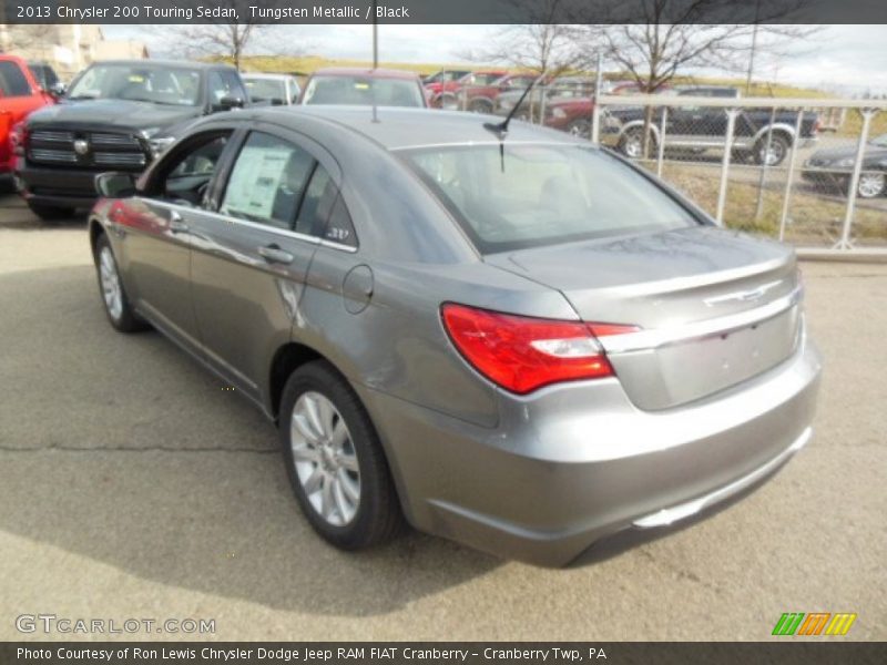 Tungsten Metallic / Black 2013 Chrysler 200 Touring Sedan