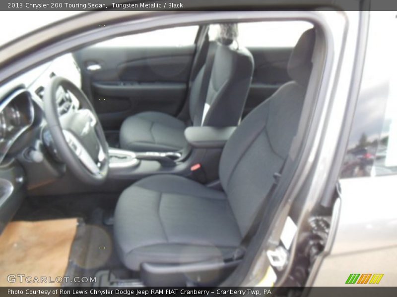 Tungsten Metallic / Black 2013 Chrysler 200 Touring Sedan