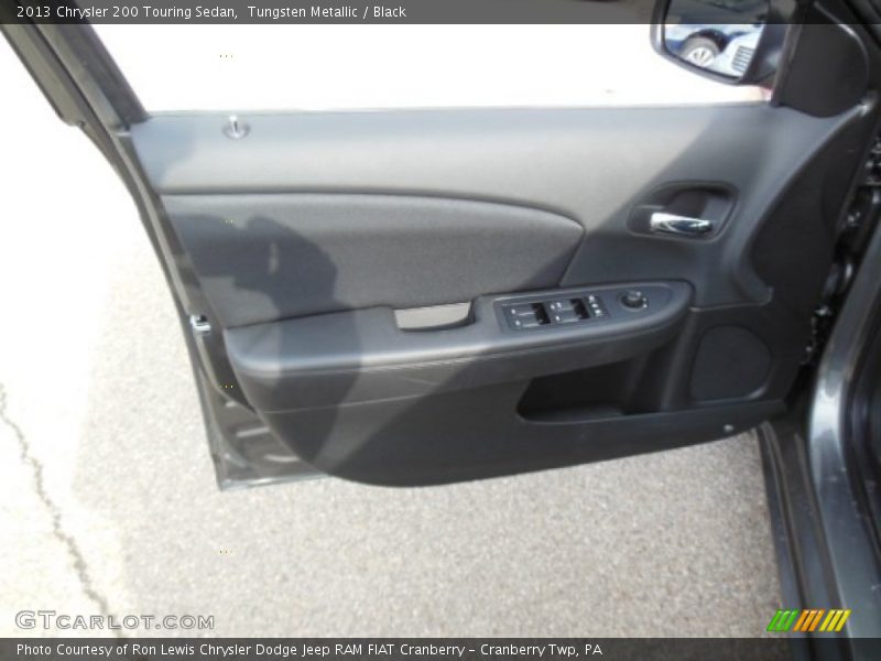 Tungsten Metallic / Black 2013 Chrysler 200 Touring Sedan