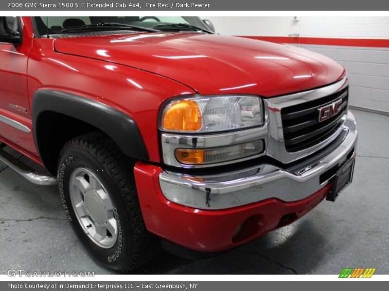 Fire Red / Dark Pewter 2006 GMC Sierra 1500 SLE Extended Cab 4x4