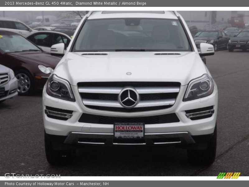 Diamond White Metallic / Almond Beige 2013 Mercedes-Benz GL 450 4Matic