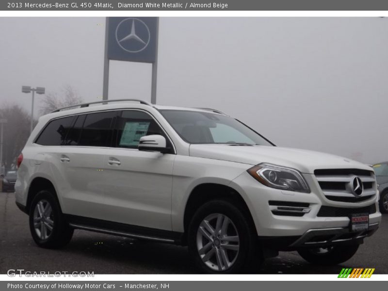 Diamond White Metallic / Almond Beige 2013 Mercedes-Benz GL 450 4Matic