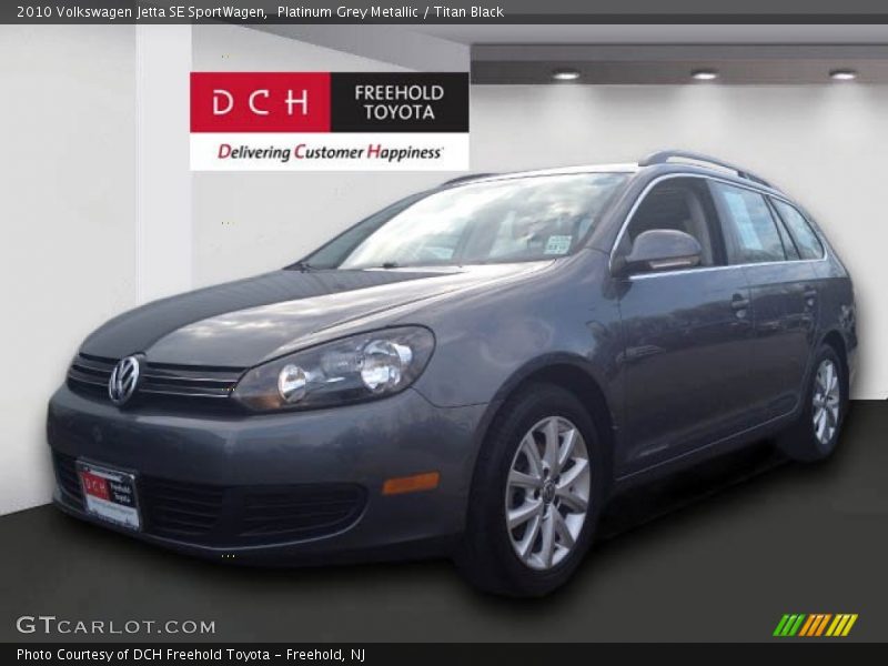 Platinum Grey Metallic / Titan Black 2010 Volkswagen Jetta SE SportWagen