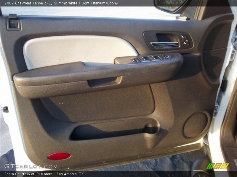 Summit White / Light Titanium/Ebony 2007 Chevrolet Tahoe Z71