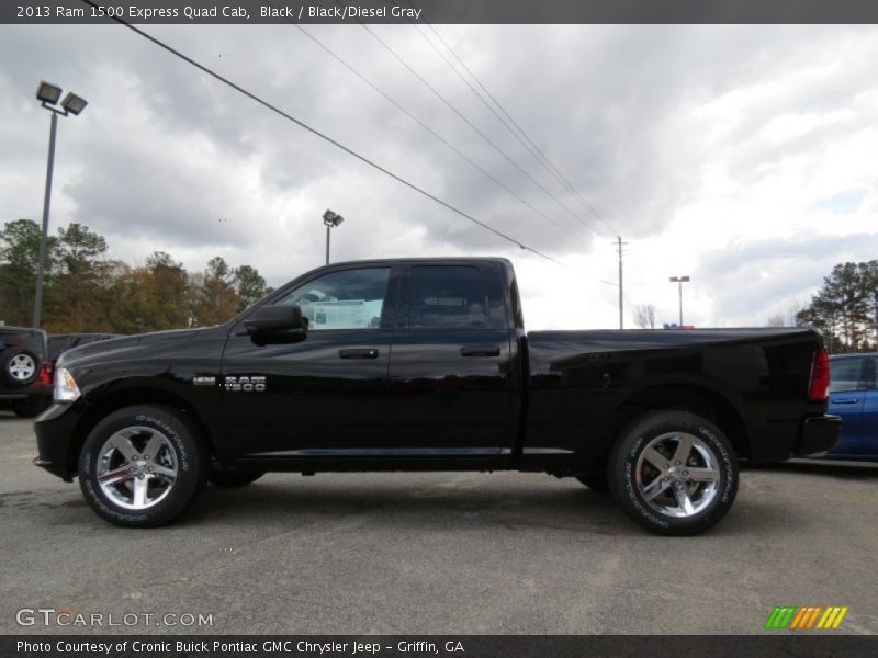  2013 1500 Express Quad Cab Black