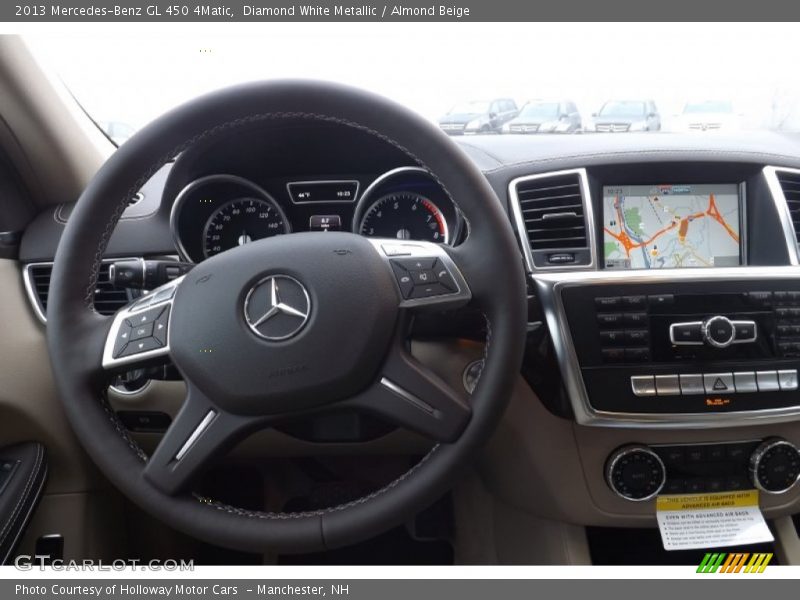 Diamond White Metallic / Almond Beige 2013 Mercedes-Benz GL 450 4Matic