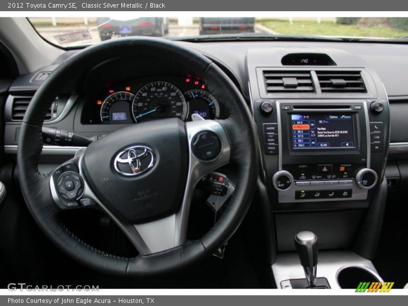 Classic Silver Metallic / Black 2012 Toyota Camry SE