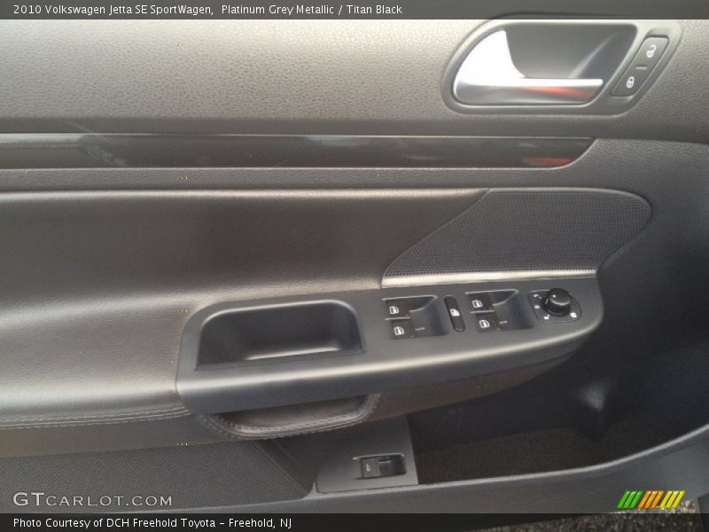Platinum Grey Metallic / Titan Black 2010 Volkswagen Jetta SE SportWagen