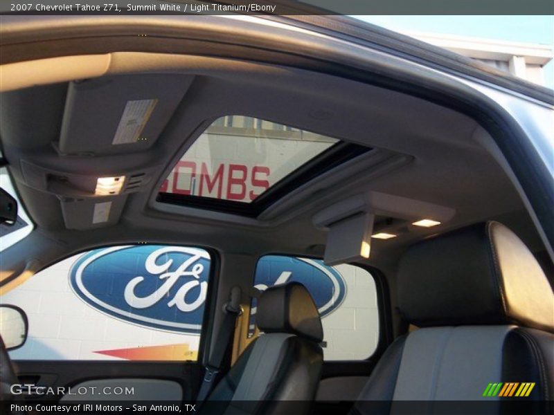 Summit White / Light Titanium/Ebony 2007 Chevrolet Tahoe Z71