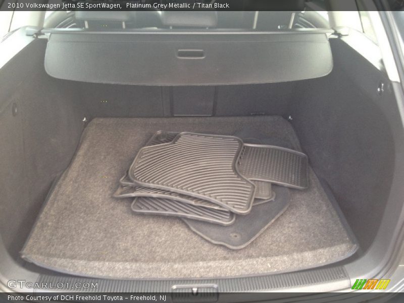 Platinum Grey Metallic / Titan Black 2010 Volkswagen Jetta SE SportWagen