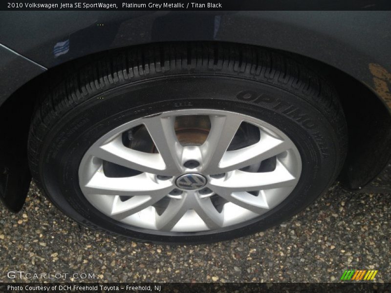 Platinum Grey Metallic / Titan Black 2010 Volkswagen Jetta SE SportWagen